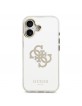 Guess iPhone 17 Hülle Case Mirror 4G Glitter Logo MagSafe Gold