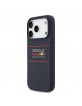 Red Bull iPhone 17 Pro Hülle Silikon Horizontal Logo MagSafe Navy Blau