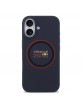 Red Bull iPhone 17 Hülle Silikon Red Ring MagSafe Navy Blau