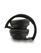 Lacoste Bluetooth 5.4 Over Ear ANC / ENC Kopfhörer Petit Pique Schwarz