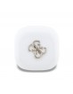 Guess Bluetooth In-Ear Kopfhörer 4G Metal Logo Weiß
