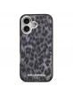 Karl Lagerfeld iPhone 17 Hülle Case Leopard MagSafe Grau