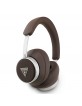 Guess Bluetooth 5.4 Over Ear ENC Kopfhörer Saffiano Triangle Braun