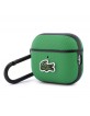 Lacoste AirPods Pro 3 Case Cover Petit Pique Croc Logo Patch Green