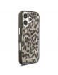 Karl Lagerfeld iPhone 17 Hülle Case Leopard MagSafe Braun