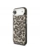 Karl Lagerfeld iPhone 17 Air Case Leopard MagSafe Brown