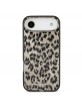 Karl Lagerfeld iPhone 17 Air Case Leopard MagSafe Brown