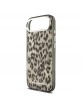 Karl Lagerfeld iPhone 17 Air Case Leopard MagSafe Brown