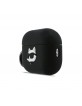 Karl Lagerfeld AirPods Pro 3 Hülle Case 3D Choupette Head Schwarz