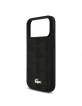 Lacoste iPhone 17 Pro Max Hülle Case Nomogramme Gold Logo MagSafe Schwarz