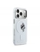 Karl Lagerfeld iPhone 17 Pro Hülle Case Choupette Peekaboo MagSafe Transparent
