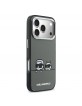 Karl Lagerfeld iPhone 17 Pro Hülle Case K&CH Heads Logo MagSafe Schwarz