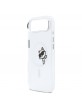 Karl Lagerfeld iPhone 17 Air Hülle Case Choupette Peekaboo MagSafe Transparent
