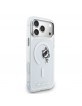 Karl Lagerfeld iPhone 17 Pro Max Hülle Case Choupette Peekaboo MagSafe Transparent