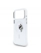 Karl Lagerfeld iPhone 17 Pro Max Hülle Case Choupette Peekaboo MagSafe Transparent