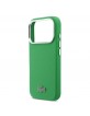 Lacoste iPhone 17 Pro Hülle Case Iconic Petit Pique Metal Logo MagSafe Grün