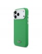 Lacoste iPhone 17 Pro Max Hülle Case Iconic Petit Pique Metal Logo MagSafe Grün