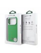 Lacoste iPhone 17 Pro Max Hülle Case Iconic Petit Pique Metal Logo MagSafe Grün