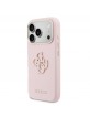 Guess iPhone 17 Pro Max Hülle Case Resin Logo Rosa