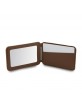 Guess MagSafe Card Slot Wallet with Stand and Mirror, Brown