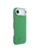 Lacoste iPhone 17 Air Hülle Case MagSafe Iconic Metal Frame Grün