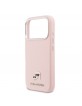 Karl Lagerfeld iPhone 17 Pro Hülle Case Karl Choupette Metal Pins MagSafe Rosa