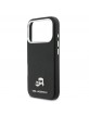 Karl Lagerfeld iPhone 17 Pro Max Hülle Case Karl Choupette Metal Pins MagSafe Schwarz