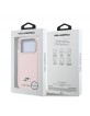 Karl Lagerfeld iPhone 17 Pro Max Hülle Case Karl Choupette Metal Pins MagSafe Rosa