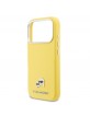 Karl Lagerfeld iPhone 17 Pro Max Hülle Case Karl Choupette Metal Pins MagSafe Gelb
