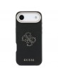 Guess iPhone 17 Air Hülle Case Resin Logo Schwarz