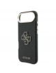 Guess iPhone 17 Air Hülle Case Resin Logo Schwarz