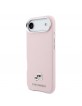 Karl Lagerfeld iPhone 17 Air Hülle Case Karl Choupette Metal Pins MagSafe Rosa