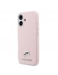 Karl Lagerfeld iPhone 17 Hülle Case Karl Choupette Metal Pins MagSafe Rosa