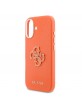 Guess iPhone 17 Hülle Case Resin Logo Orange