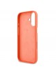 Guess iPhone 17 Hülle Case Resin Logo Orange