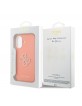 Guess iPhone 17 Hülle Case Resin Logo Orange