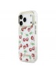 Guess iPhone 17 Pro Hülle Case Glitter Cherry MagSafe