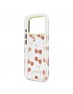 Guess iPhone 17 Pro Hülle Case Glitter Cherry MagSafe