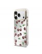 Guess iPhone 17 Pro Hülle Case Spiegel Glitter Cherry MagSafe