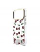 Guess iPhone 17 Pro Max Hülle Case Spiegel Glitter Cherry MagSafe