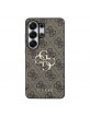 Guess Samsung S26 Ultra Hülle Case 4G Metal Logo Braun