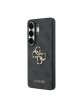 Guess Samsung S26 Ultra Hülle Case 4G Metal Logo Grau