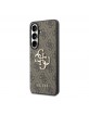 Guess Samsung S26+ Plus Hülle Case 4G Metal Logo Braun