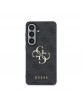 Guess Samsung S26+ Plus Hülle Case 4G Metal Logo Schwarz