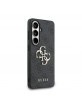 Guess Samsung S26+ Plus Hülle Case 4G Metal Logo Schwarz