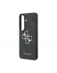 Guess Samsung S26 Hülle Case 4G Metal Logo Schwarz