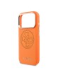 Guess iPhone 17 Pro Max / 18 Pro Max Hülle Case Perforated 4G Logo MagSafe Orange