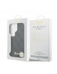 Guess Samsung S26 Ultra Hülle Case 4G Script Metal Logo Magnetic Schwarz