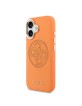 Guess iPhone 17 Hülle Case Perforated 4G Logo MagSafe Orange