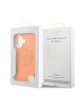 Guess iPhone 17 Hülle Case Perforated 4G Logo MagSafe Orange